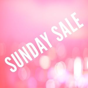 Sunday Sale , closet mark downs